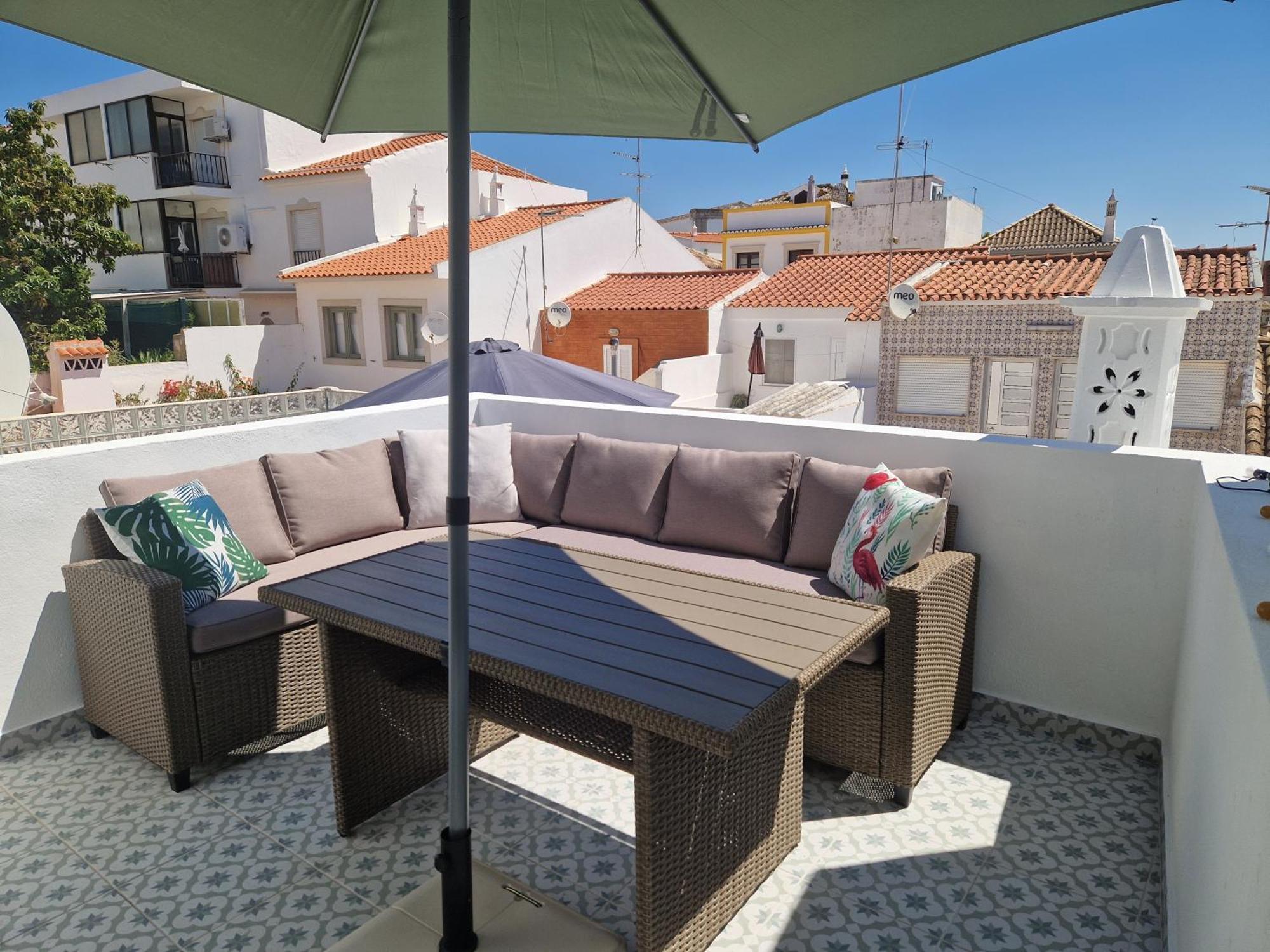 House With Private Roof Terrace In Centre Villa Tavira Kültér fotó