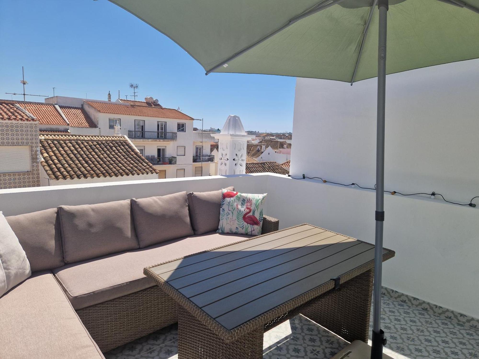 House With Private Roof Terrace In Centre Villa Tavira Kültér fotó